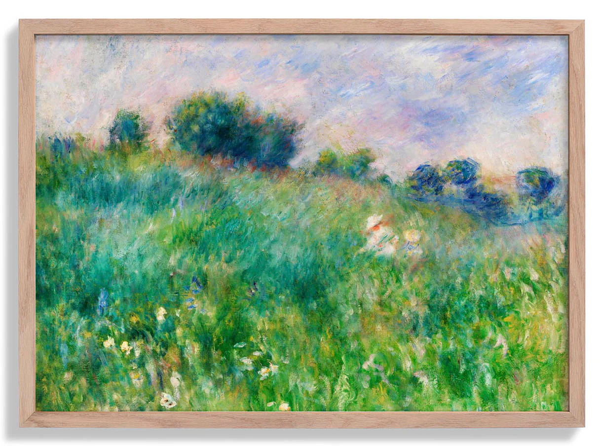 Wiese Gemälde von Pierre A. Renoir