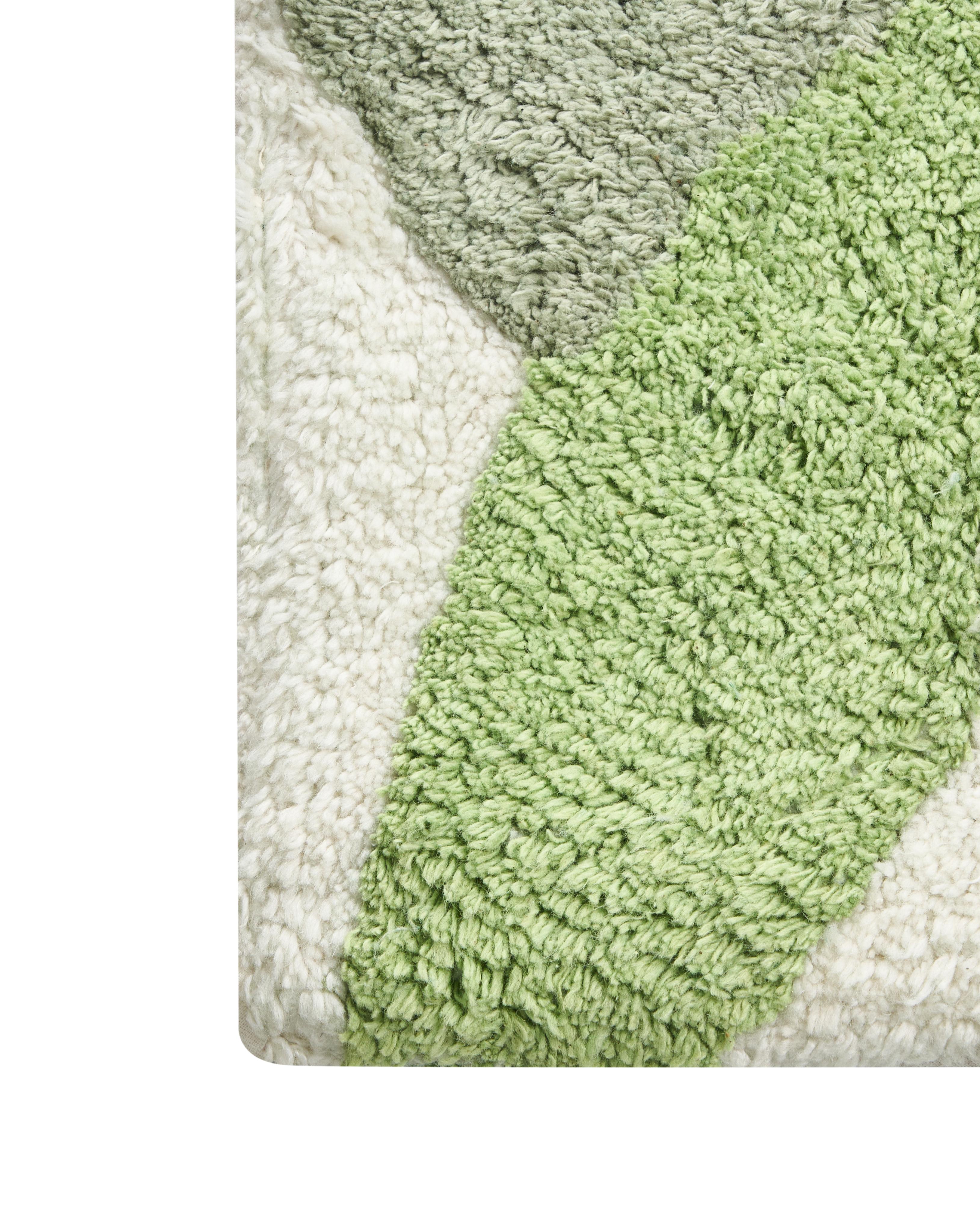 Badmat ASAN Groen 60 x 90 cm Katoen