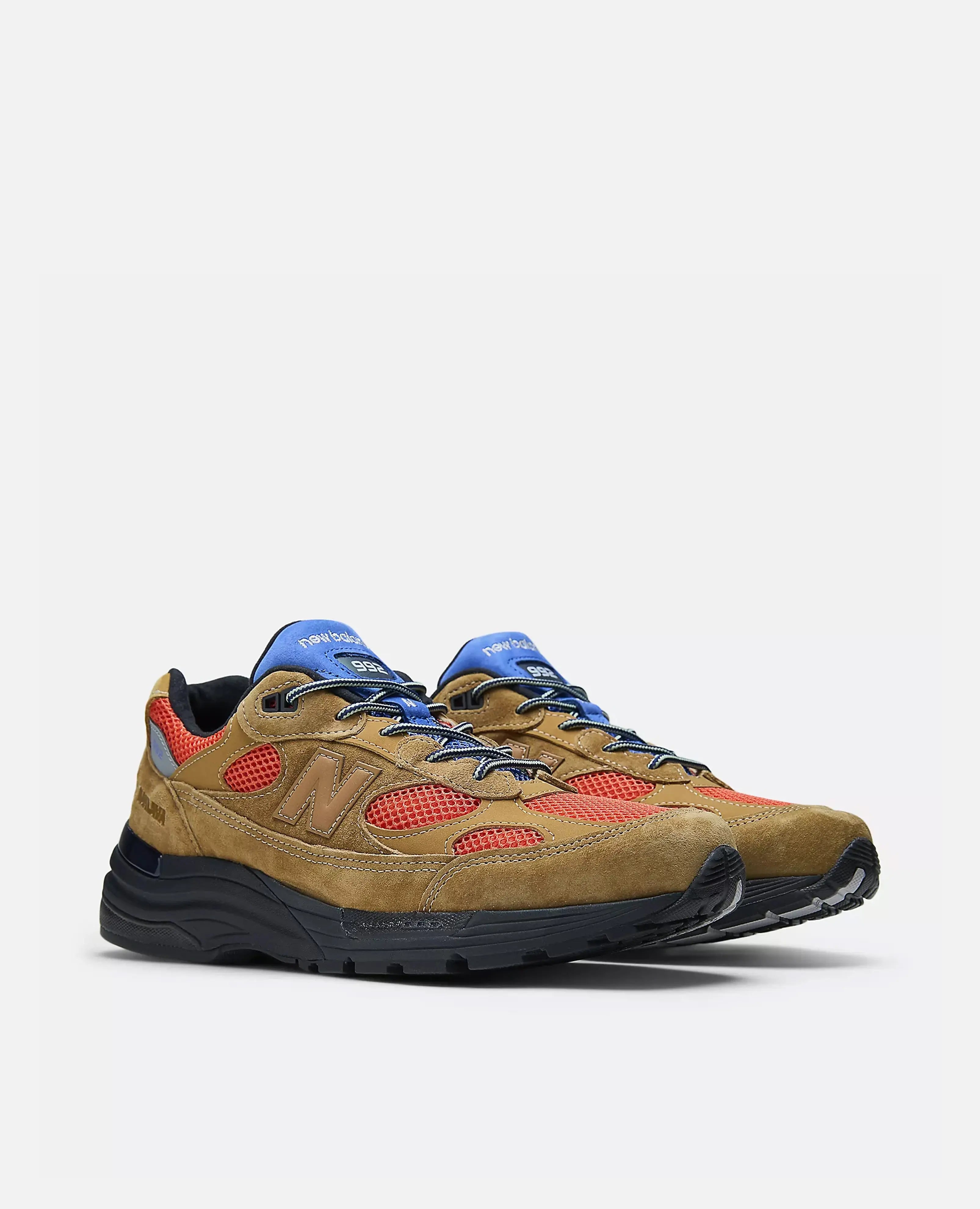 New Balance Action Bronson x 992 Made in USA (Brown/Orange-Blue)