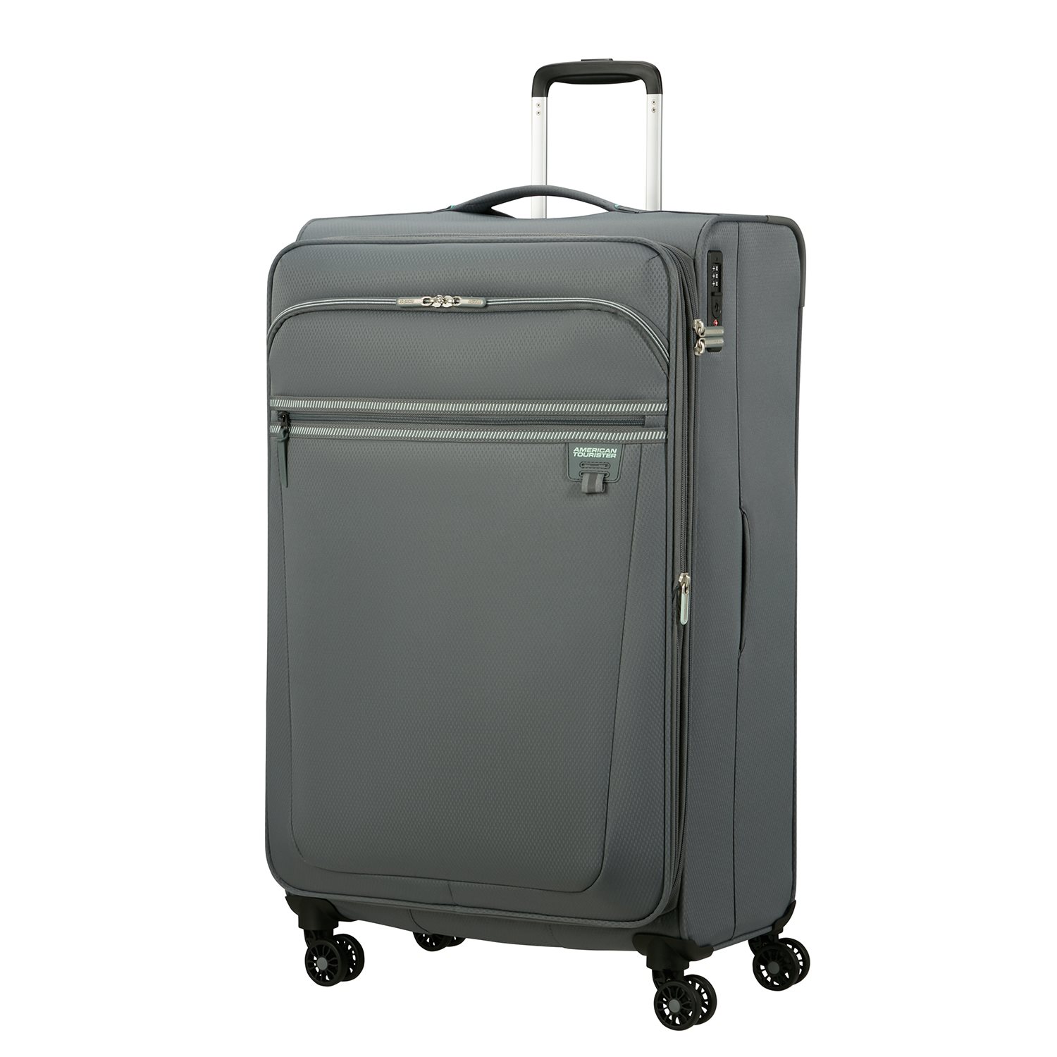 American Tourister Aerospin Spinner L Exp stone basalt