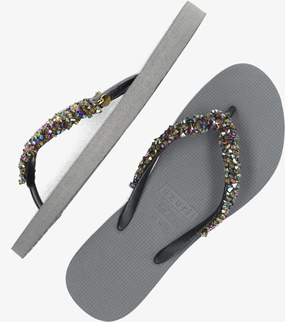 UZURII zilveren uzurii teenslippers classic aby
