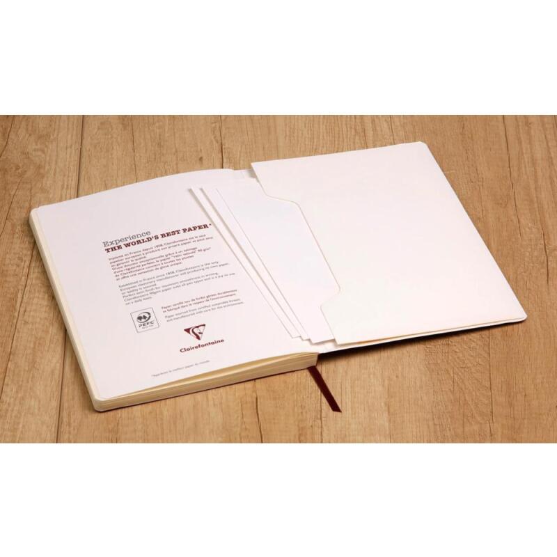 My.Essential Age Bag carnet brochure cousu dos carré à pages numérotées B5 192 pages DOT papier ivoire 90 g