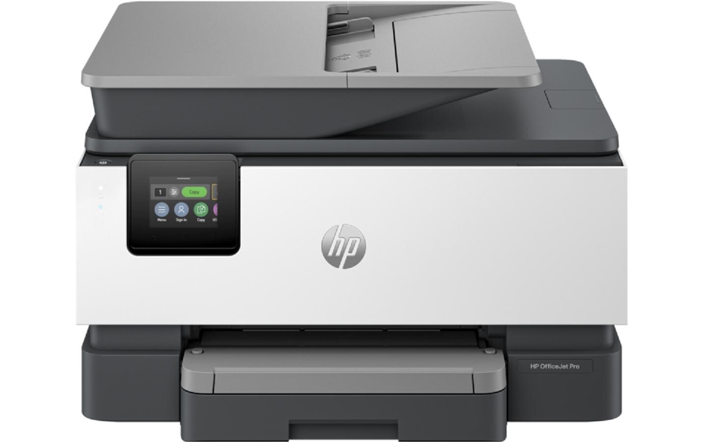 Multifunktionsdrucker OfficeJet Pro 9120b All-in-One<br>4-in-1-Tintenstrahl-Multifunktionsdrucker für Arbeitsgruppen