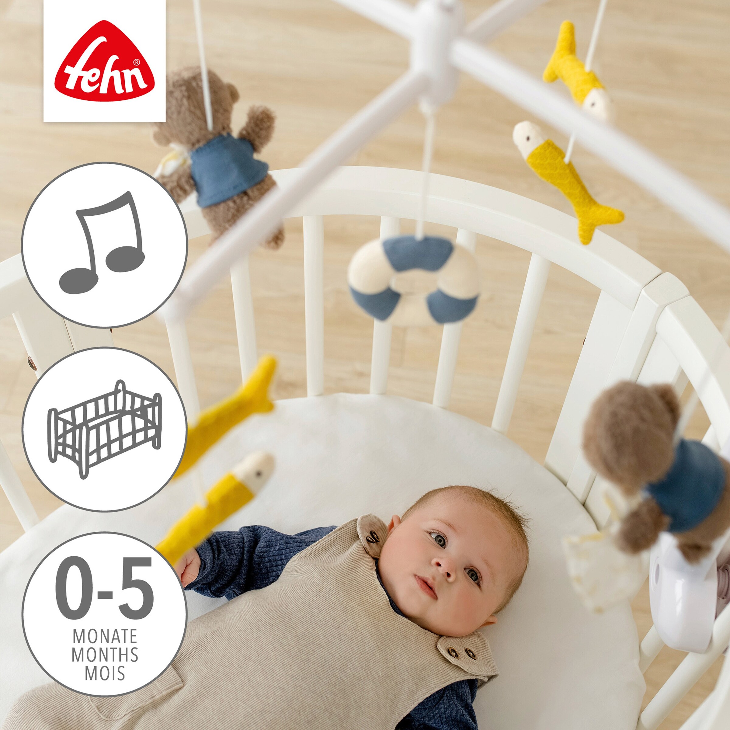Fehn Musik-Mobile Otter Theo