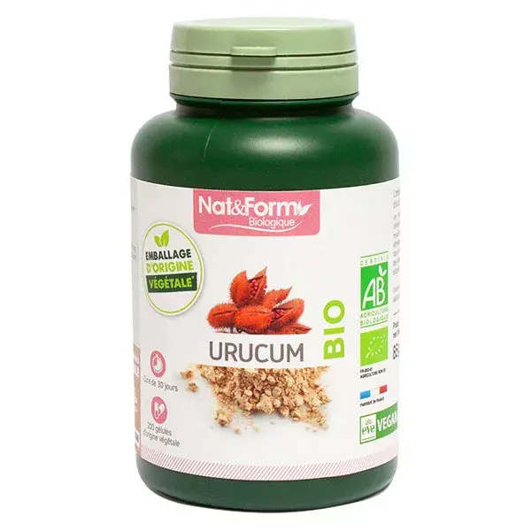 Nat & Form Bio Urucum 200 gélules végétales