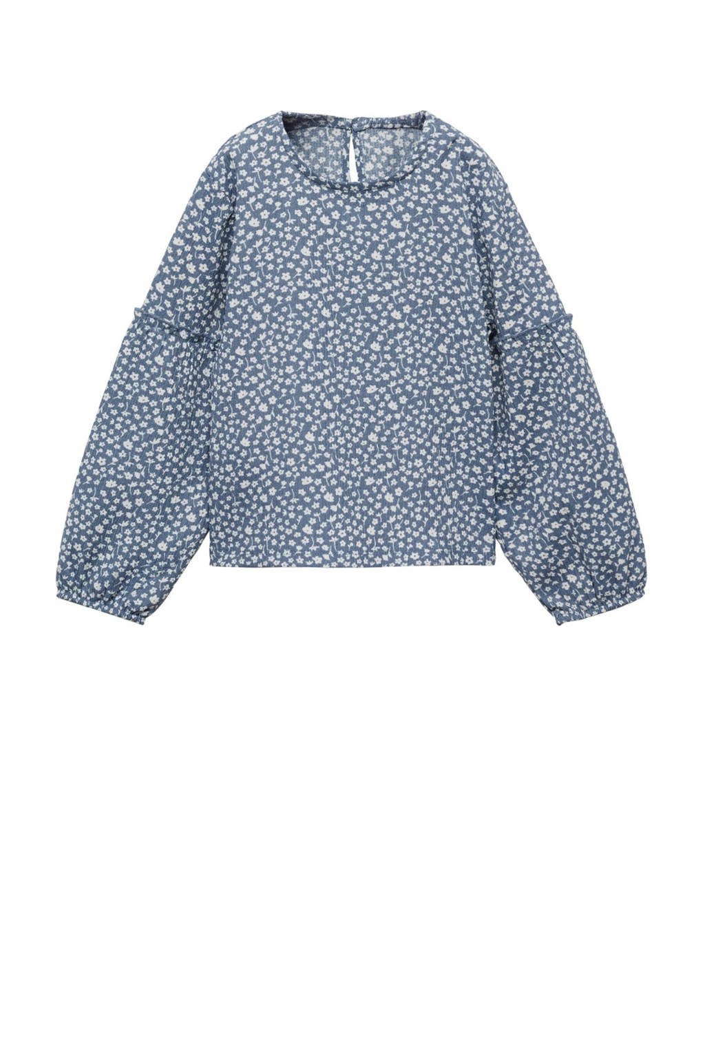 Mango Kids blousetop blauw
