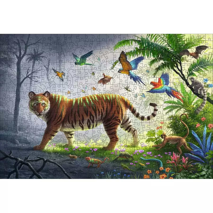 Ravensburger Tiger im Dschungel bunt