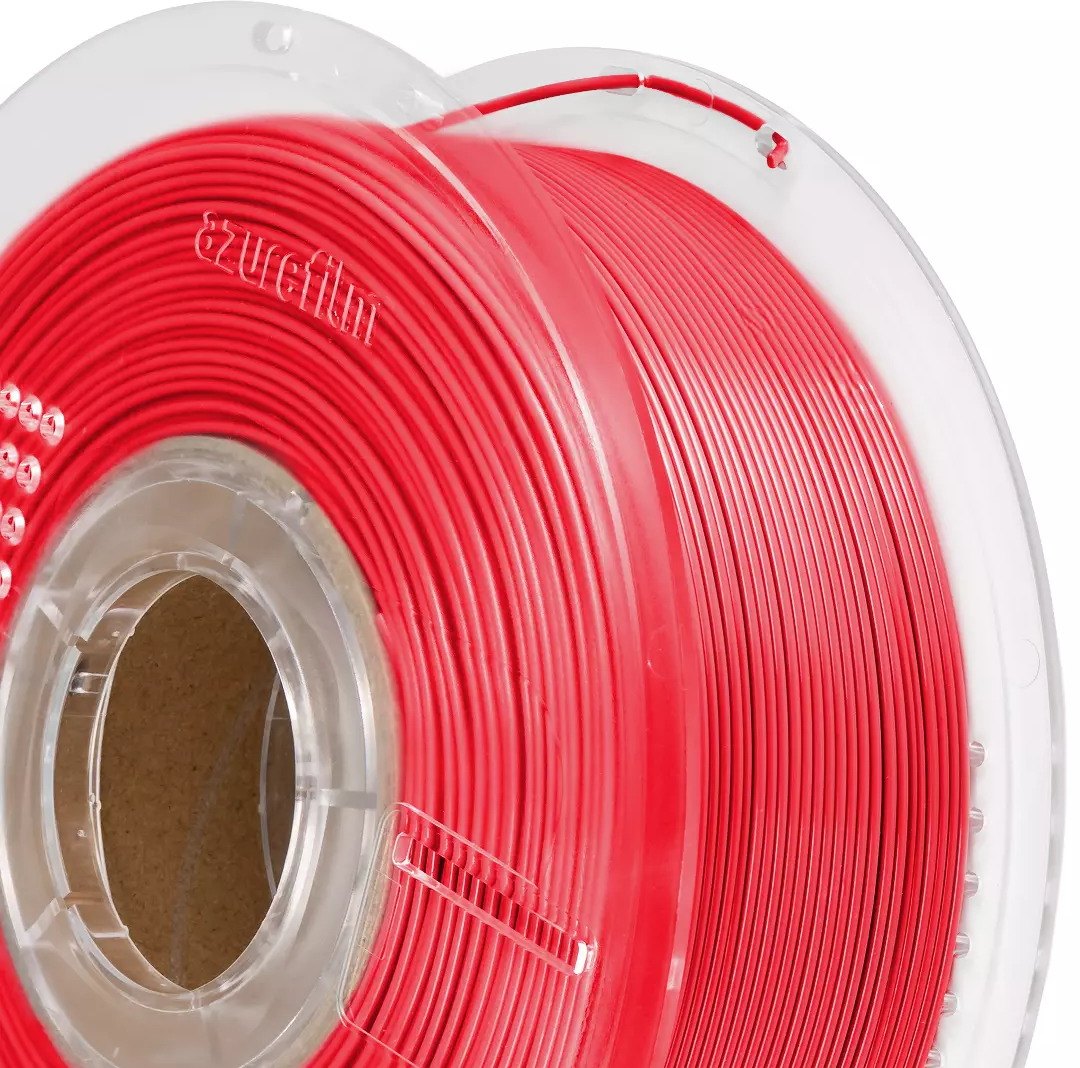 AzureFilm  PETG Hyper Speed Lipstick Red, 1,75 mm / 1000 g    Hochwertiges Universal-Filament