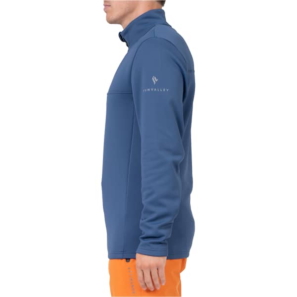 Sweat polaire SUN VALLEY LUBIA BLEU LAZURE