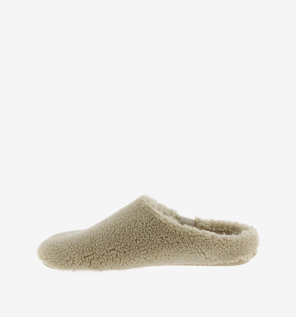 NORTE FAUX SHEARLING SLIPPERSBEIGE