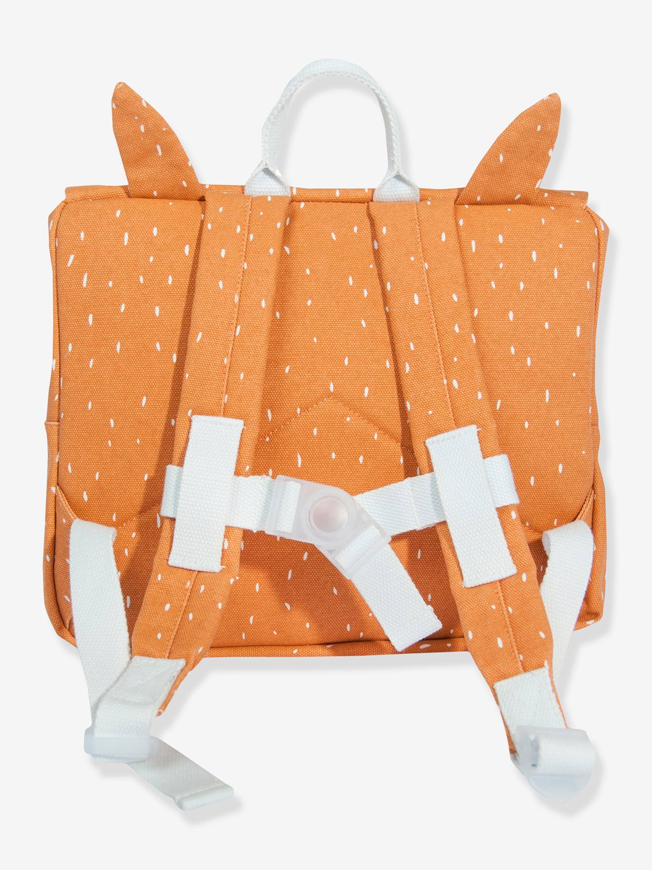 Bolsa tiracolo TRIXIE com estampa animal em amarelo escuro liso com detalhe