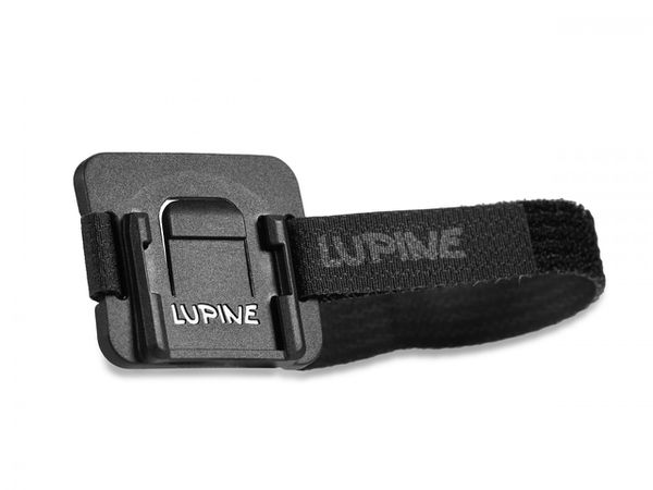 FRONTCLICK Helmhalter mit Klettband  schwarz