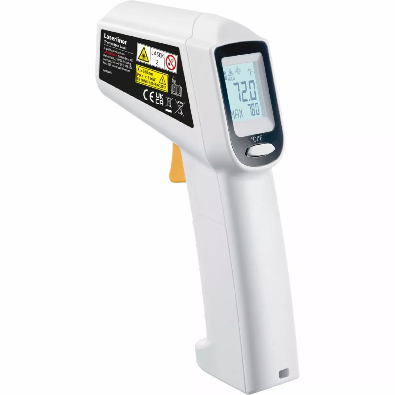 Laserliner ThermoSpot Laser Thermometer - -38°C t/m 365°C