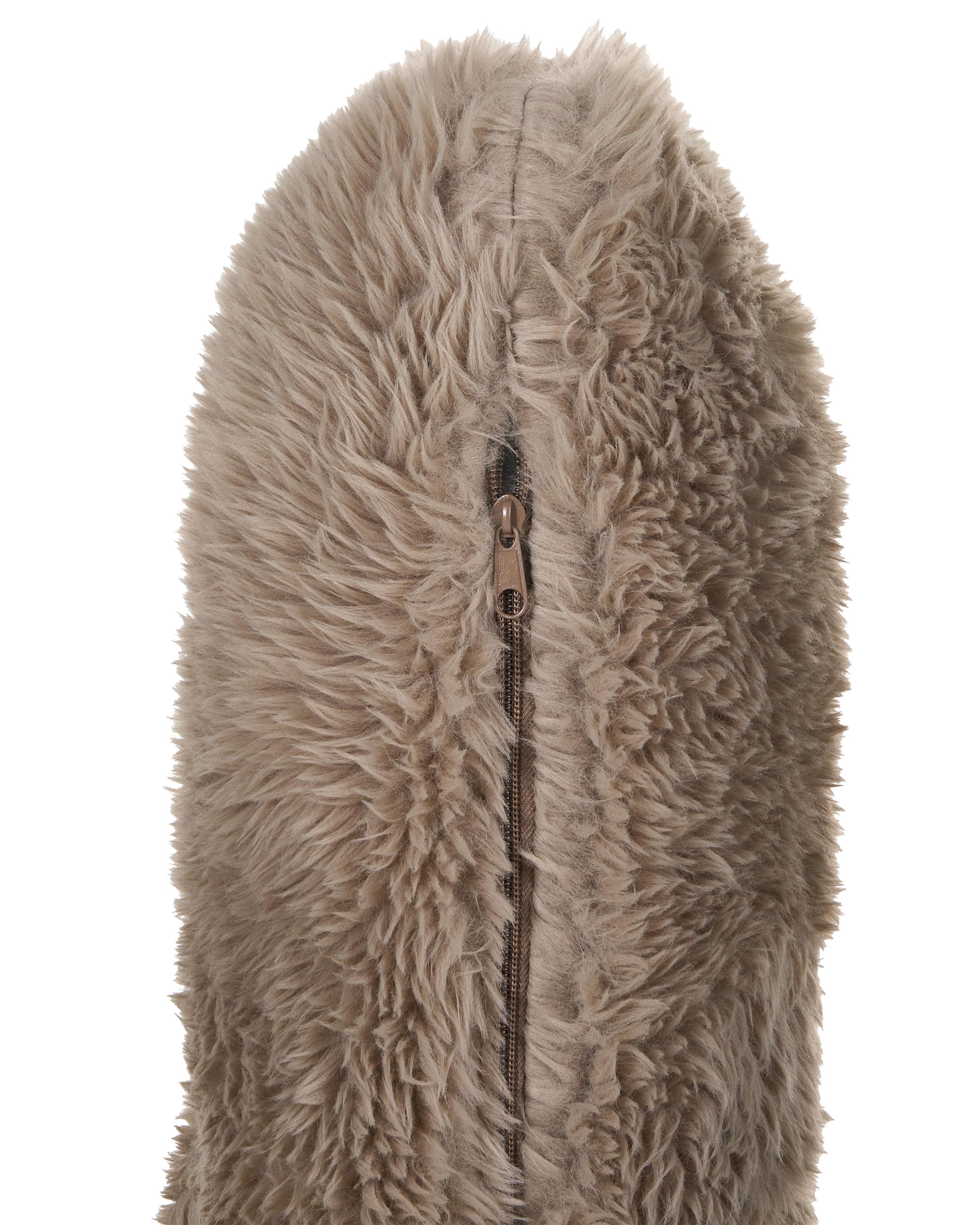 Fauteuil SKOVDE Nepbont Taupe