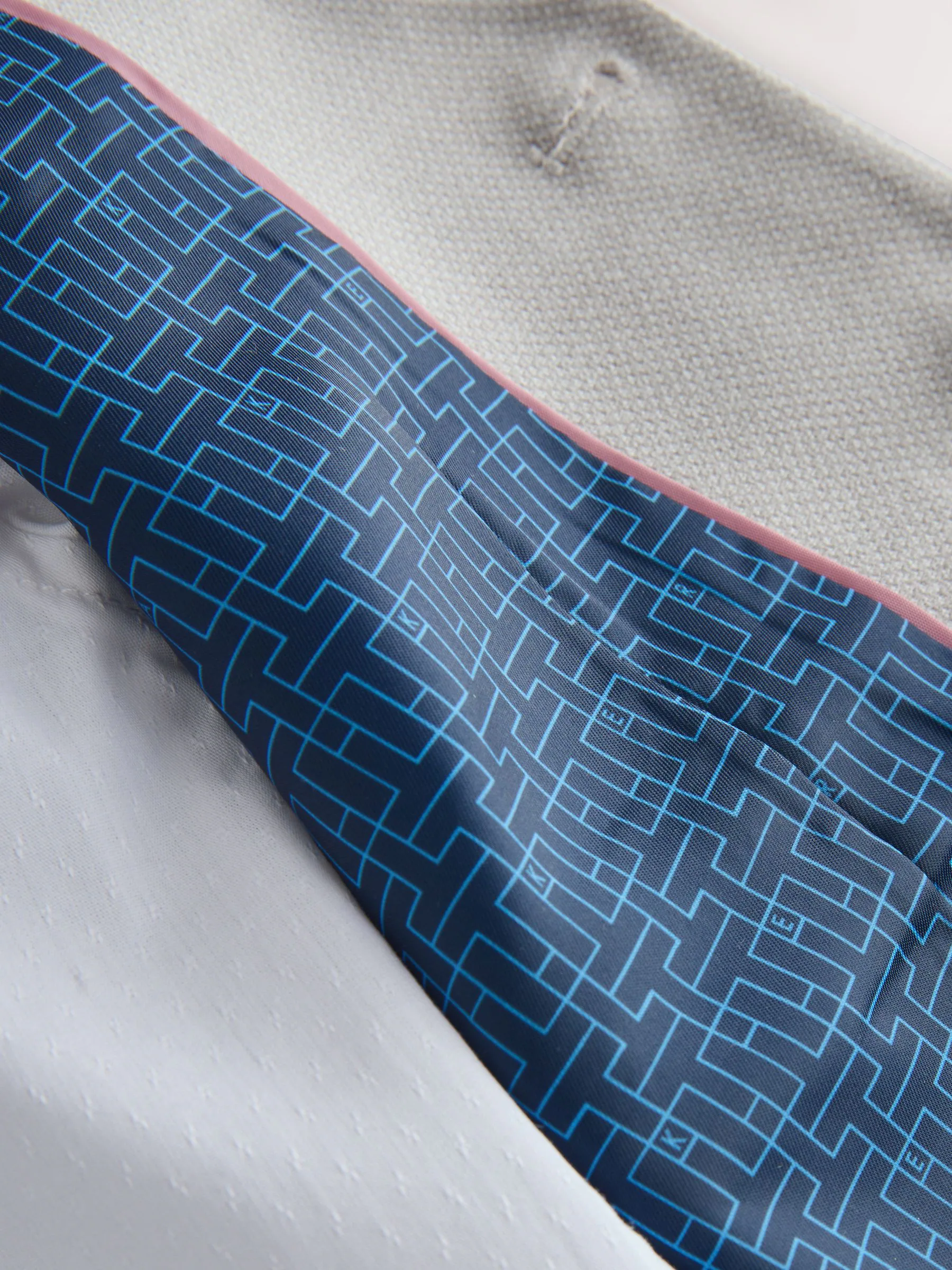 Grijs/marineblauw - Baker by Ted Baker set van gilet, overhemd en broek
