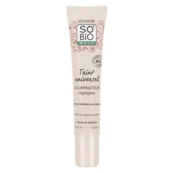 So'Bio Étic Universal Complexion Iluminador Orgânico 15ml