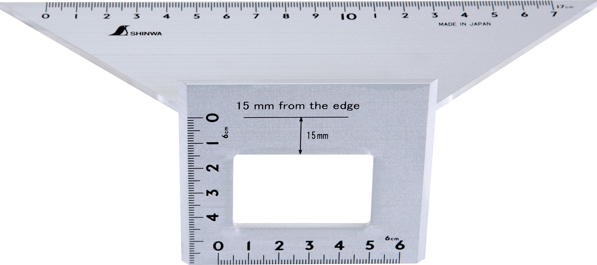FAMEX 12568 Shinwa 3-D-Gehrungswinkel (Doppelwinkel) 45° (32724)