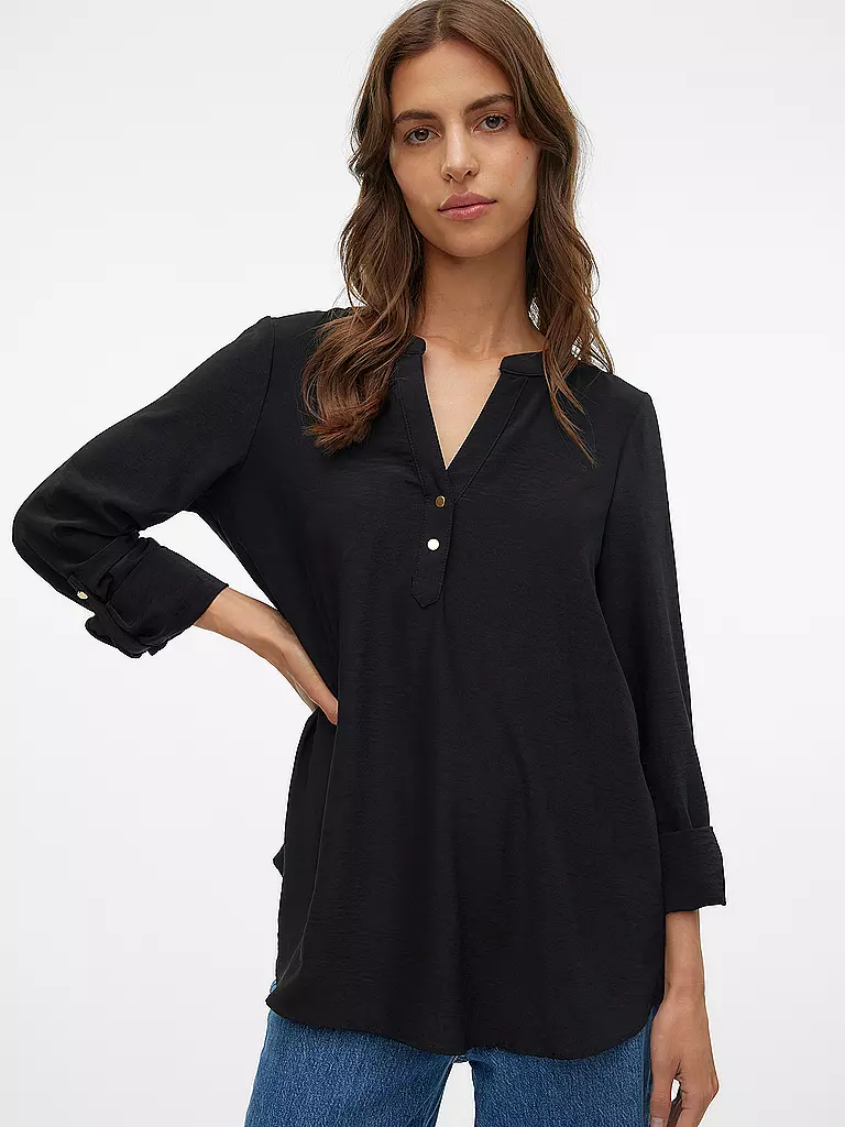 VERO MODA Shirt VMANI  schwarz