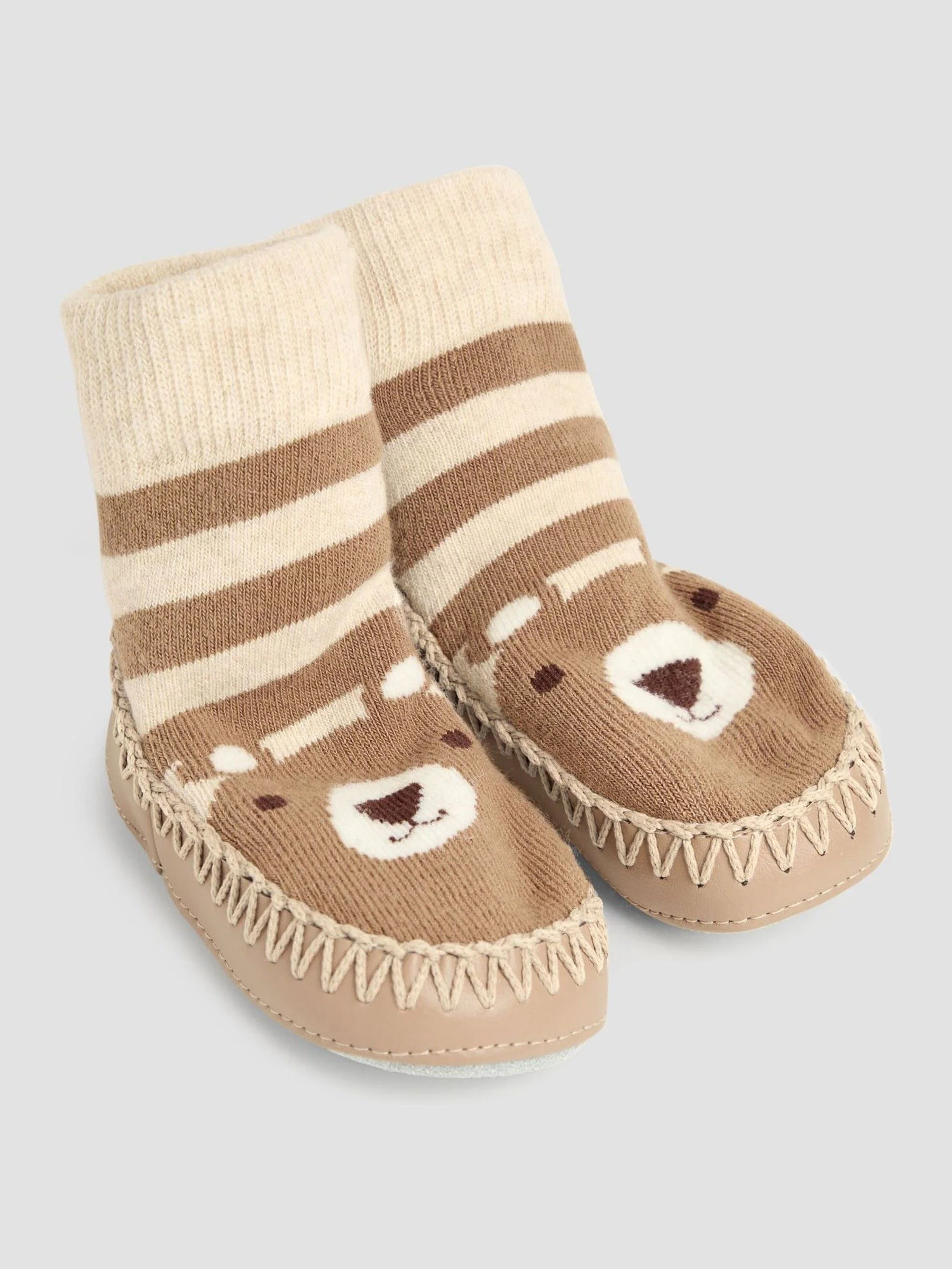 Jojo Maman Bébé moccasin pantoffelsokken