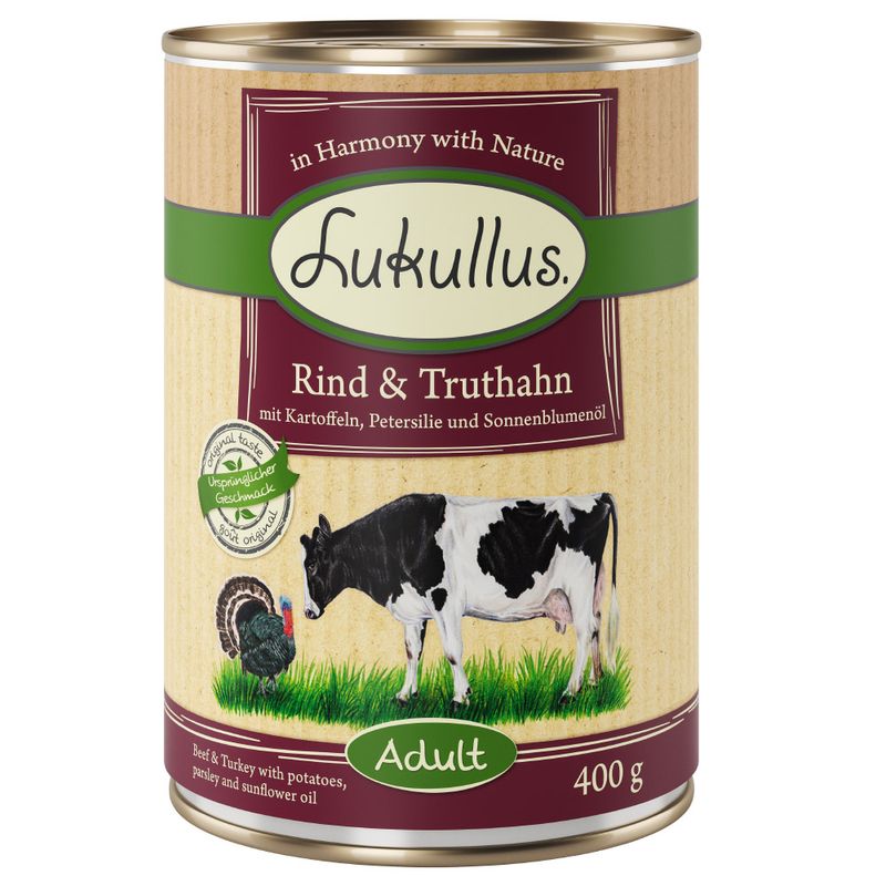Offre d'essai mixte Lukullus sans céréales