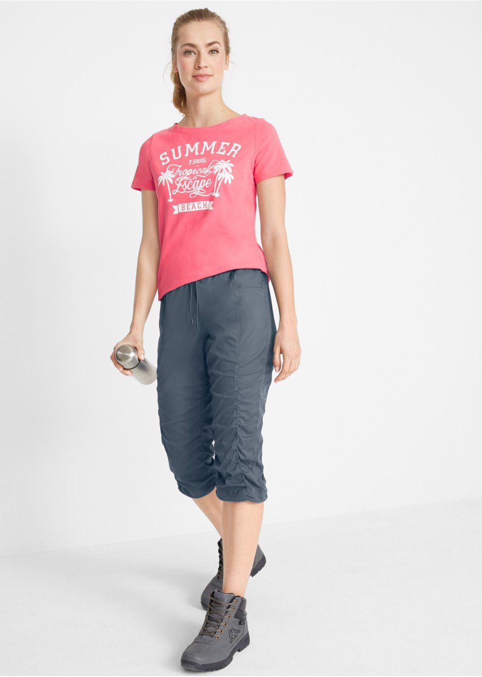 Pantalon fonctionnel coupe corsaire