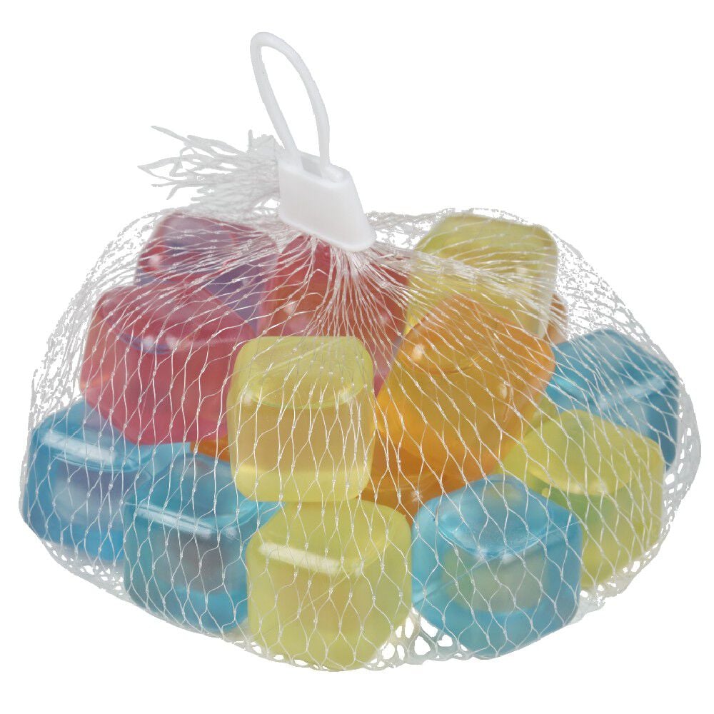 Cube glaçon multicolore x20