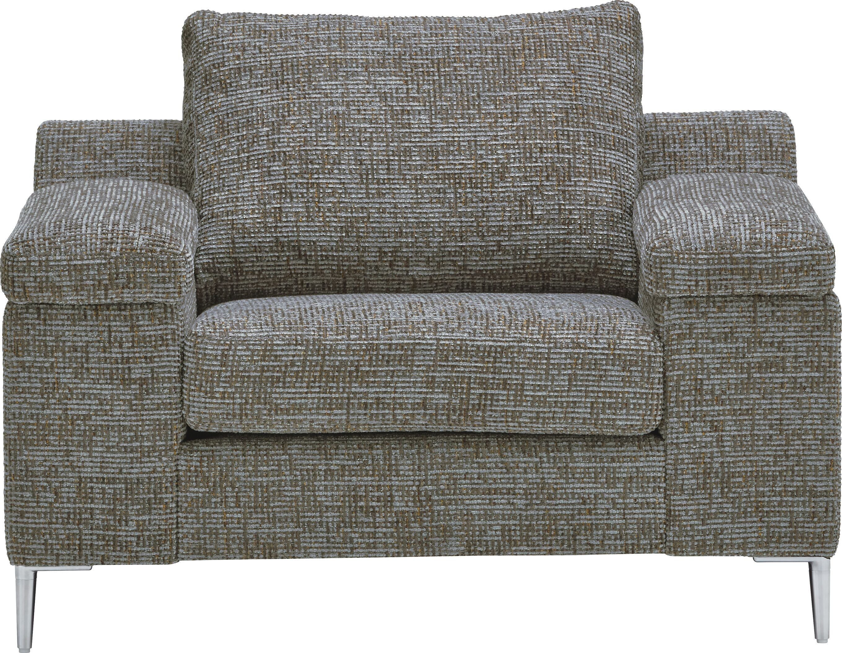DIENER Sessel - Grün / B: 99.0 cm x T: 92.0 cm x H: 81.0 cm