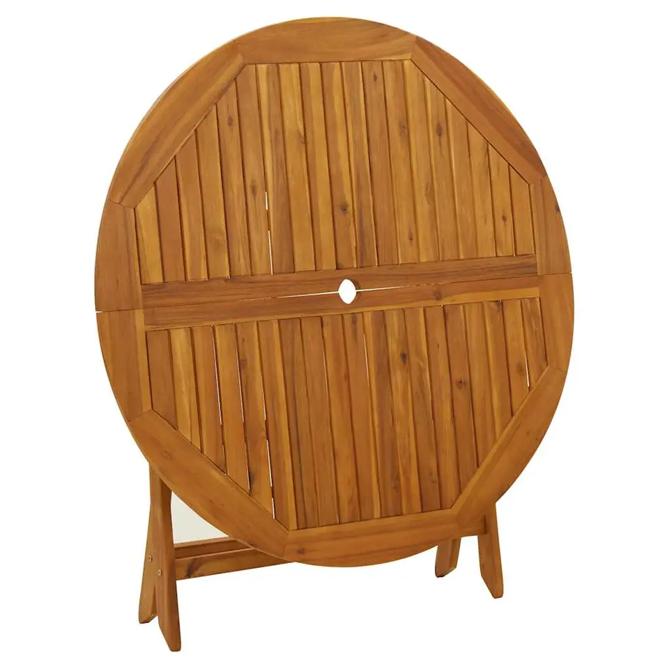 vidaXL - Tuintafel - Bruin - Acaciahout