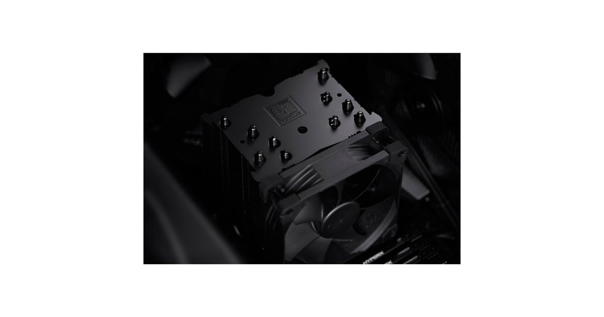 NoctuaNH-U9S chromax.black CPU-koeler  (Zwart, 4-pins PWM fan-connector)
