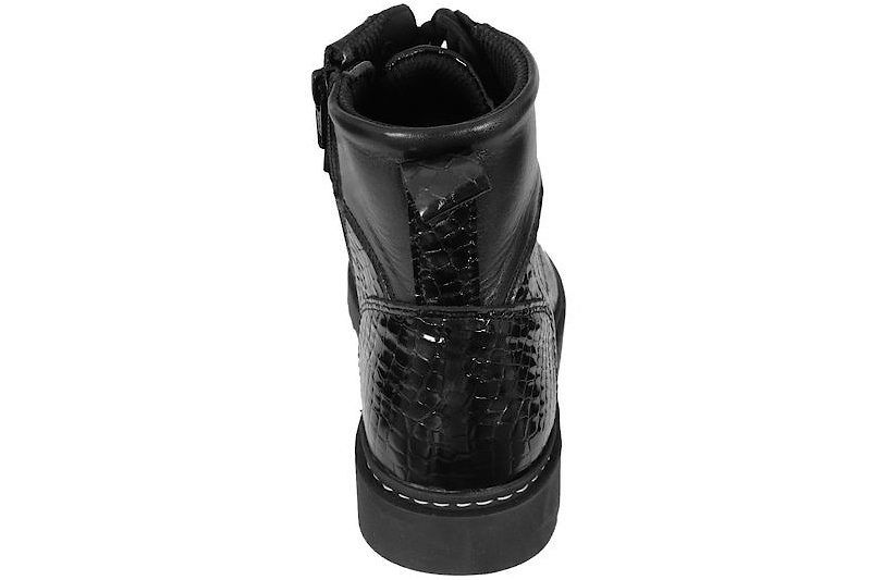 NEW FEET BOOT WITH LACE AND ZIPPER