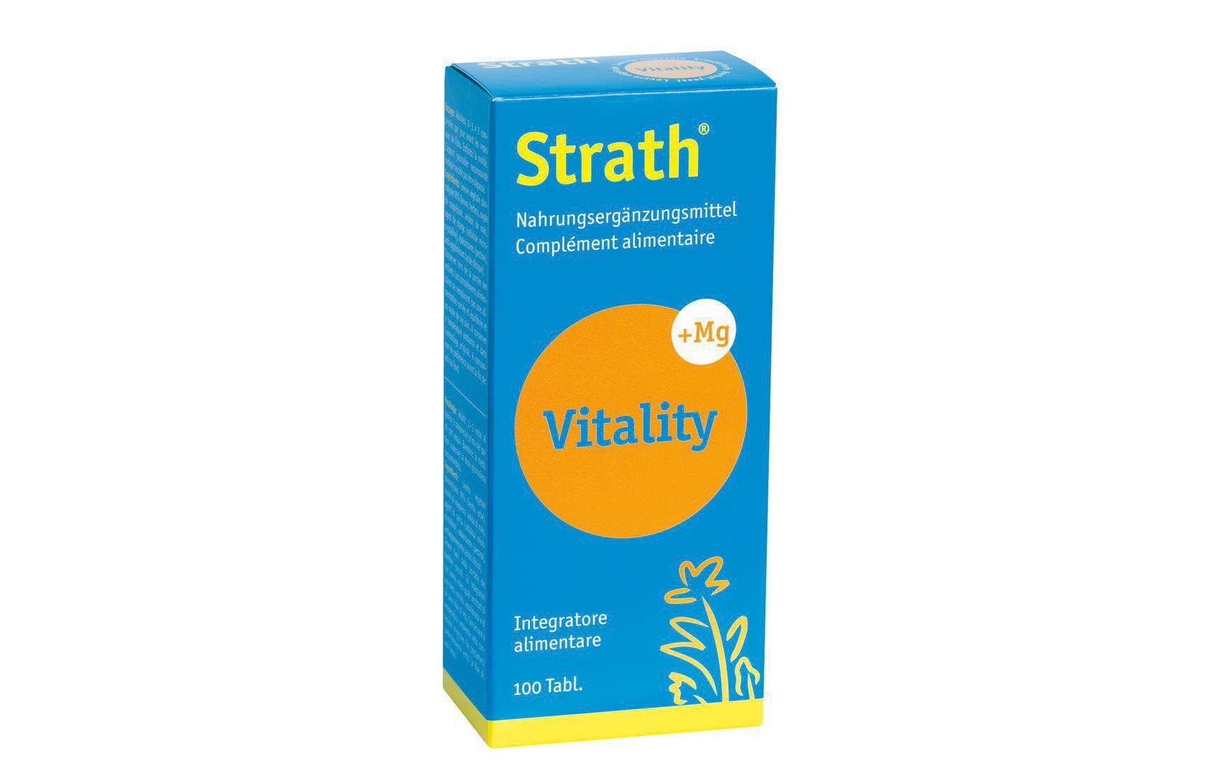 Vitality 100 TablettenVeganes Stärkungsmittel mit Kräuterhefe und Magnesium