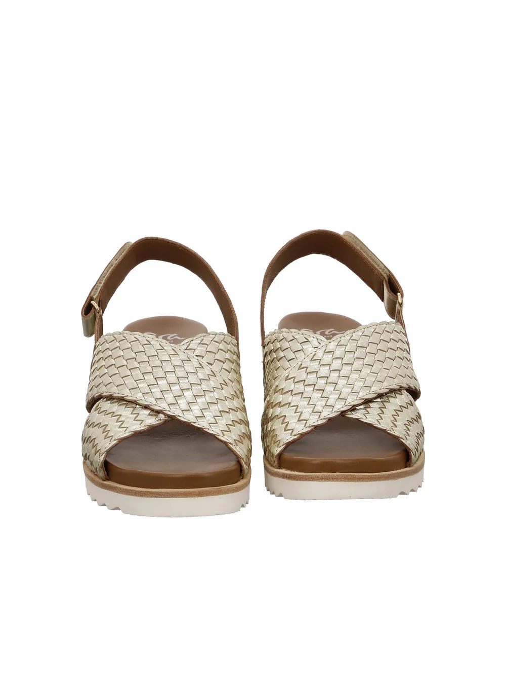 Sandale Valencia platin