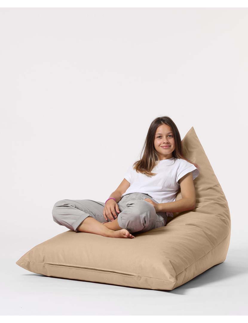 Large Pyramid Puff Bed Mink