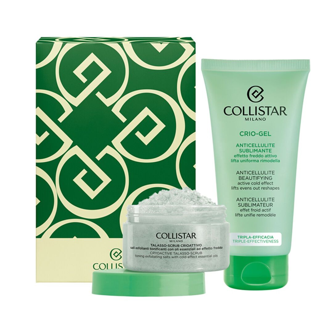 Cuidados de Corpo SET 2025 - CRIO-GEL ANTICELLULITE  + CRYOACTIVE TALASSO - 175ml