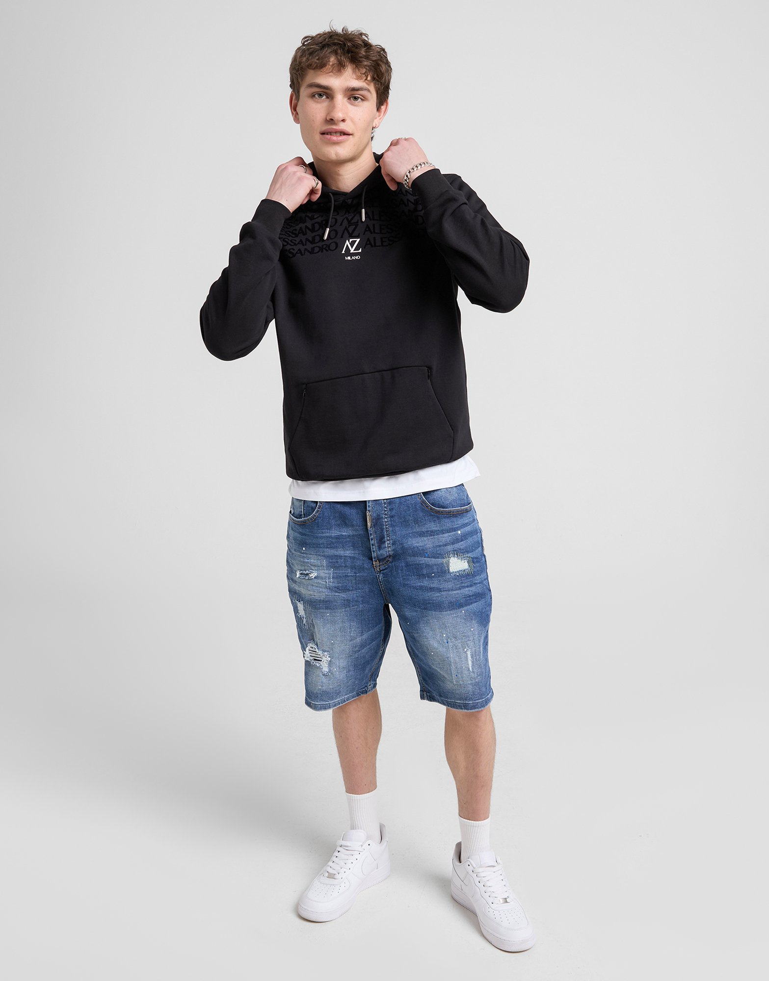 Alessandro Zavetti Sweat à Capuche Renossi Homme
