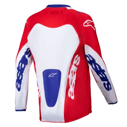 Maillot cross Alpinestars RACER - VEIL - ENFANT - Rouge / Blanc