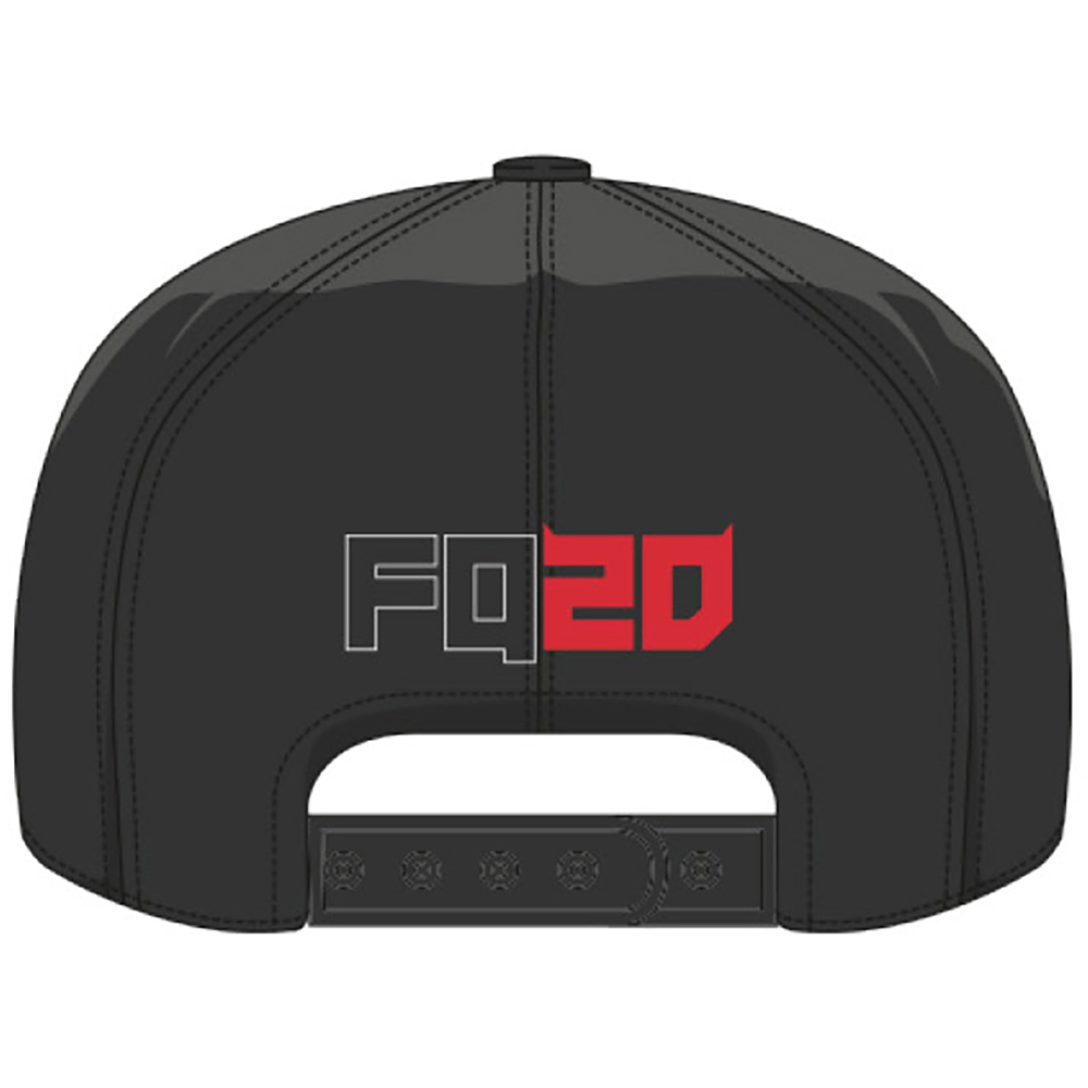 Fabio Quartararo - Casquette baseball Cyber 20 Noir / Rouge