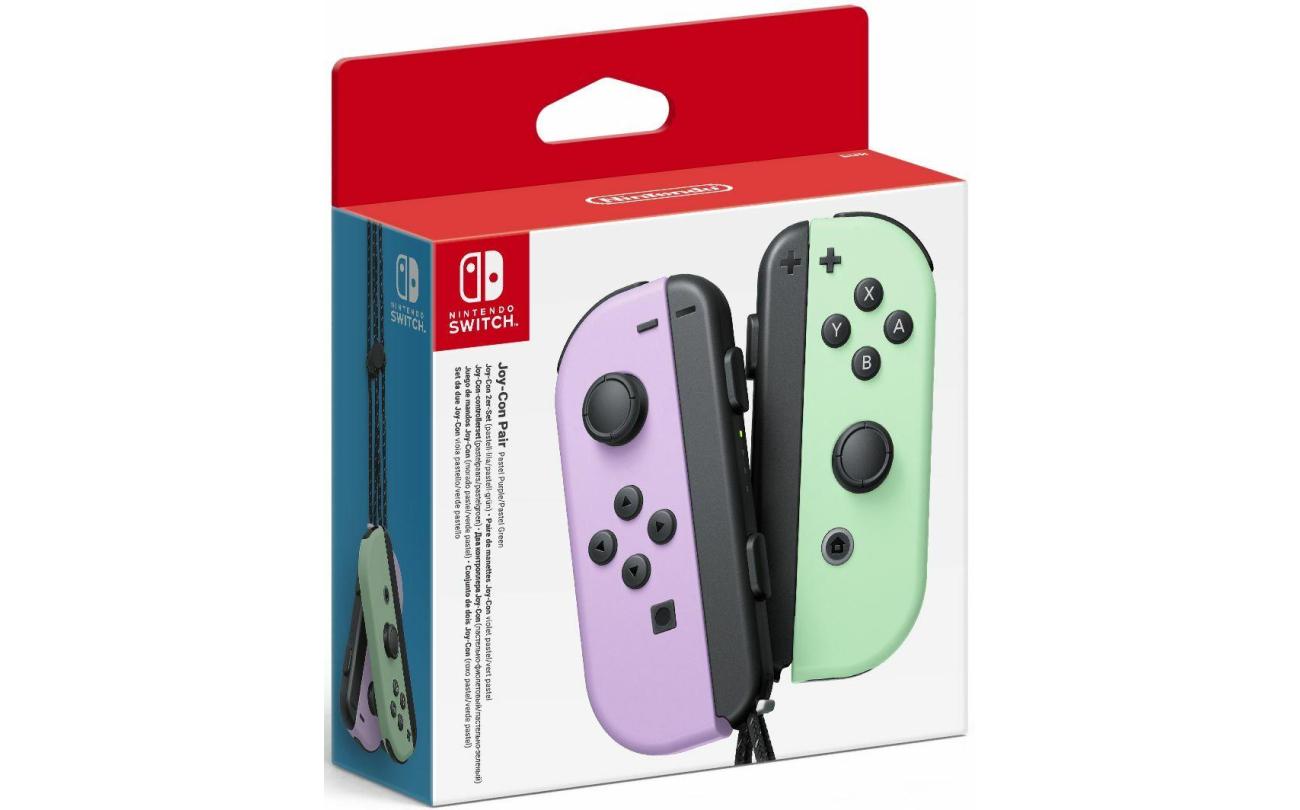 Switch Joy-Con Controller Duo Pack Pastel Paars/Groen