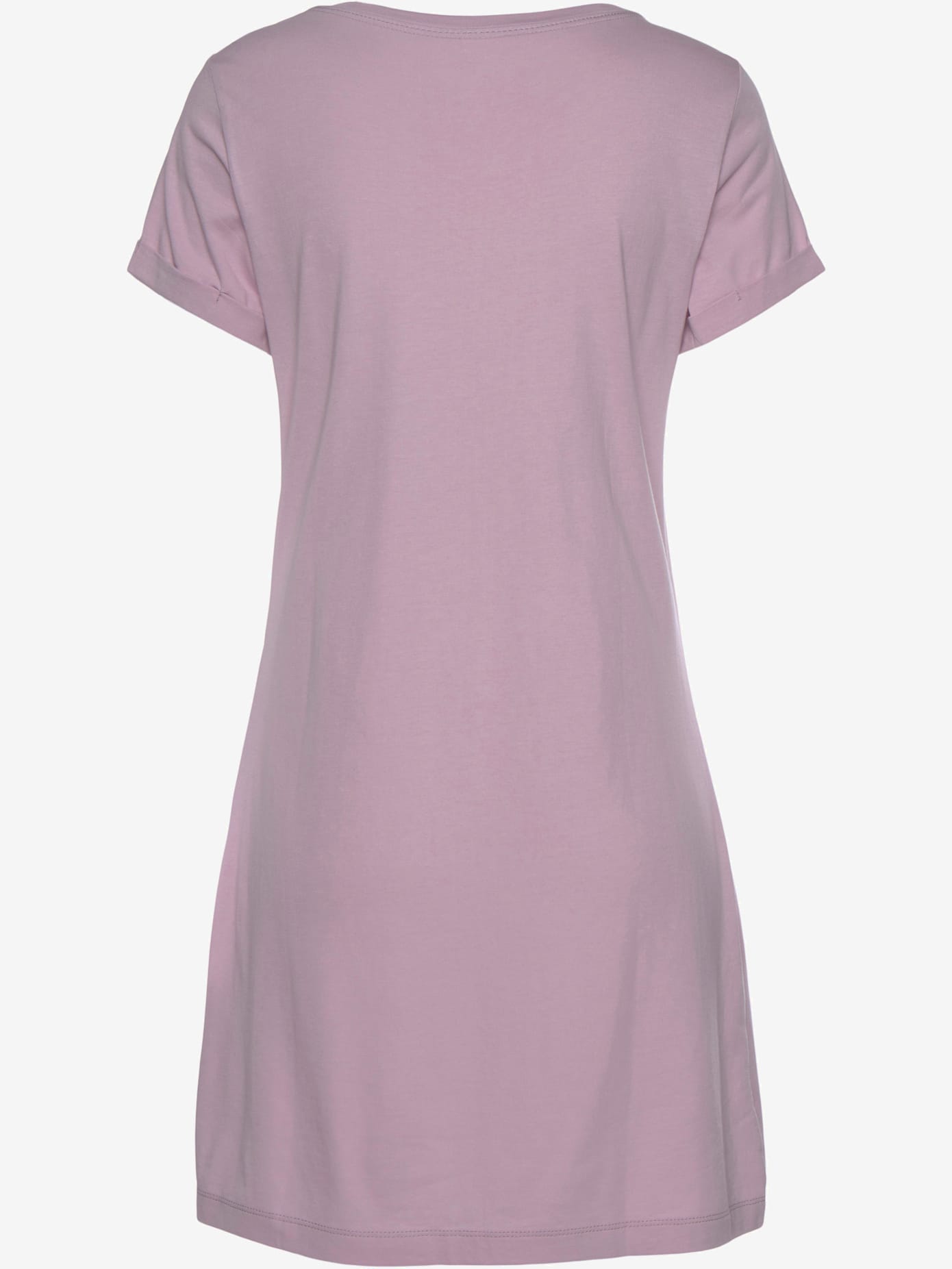 T-shirt de nuit avec imprimé petits cœurs