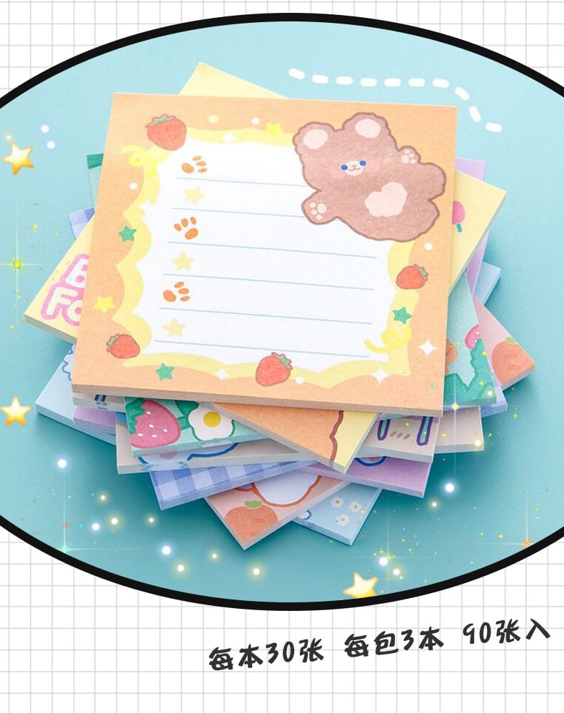 Epoch - Cartoon Sticky Note (verschillende ontwerpen)