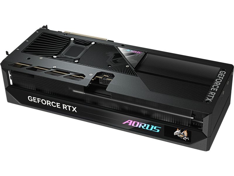 Gigabyte Grafikkarte RTX 5080 Master 16 GB Grafikkarte mit 16 GB GDDR7-Speicher, Windforce Kühlsystem und RGB-Beleuchtung