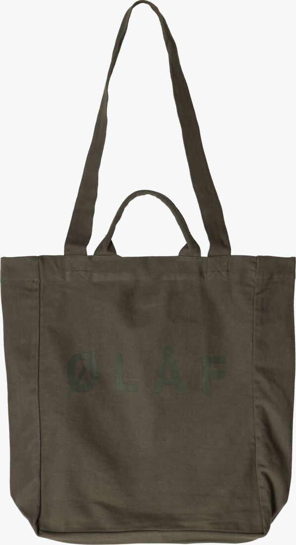 groene olaf hussein schoudertas tote bag
