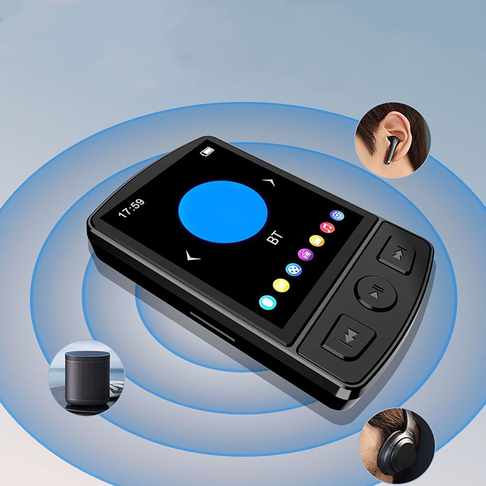 MP3-Player / Aufnahmegerät Bluetooth 5.2 mit 1.77