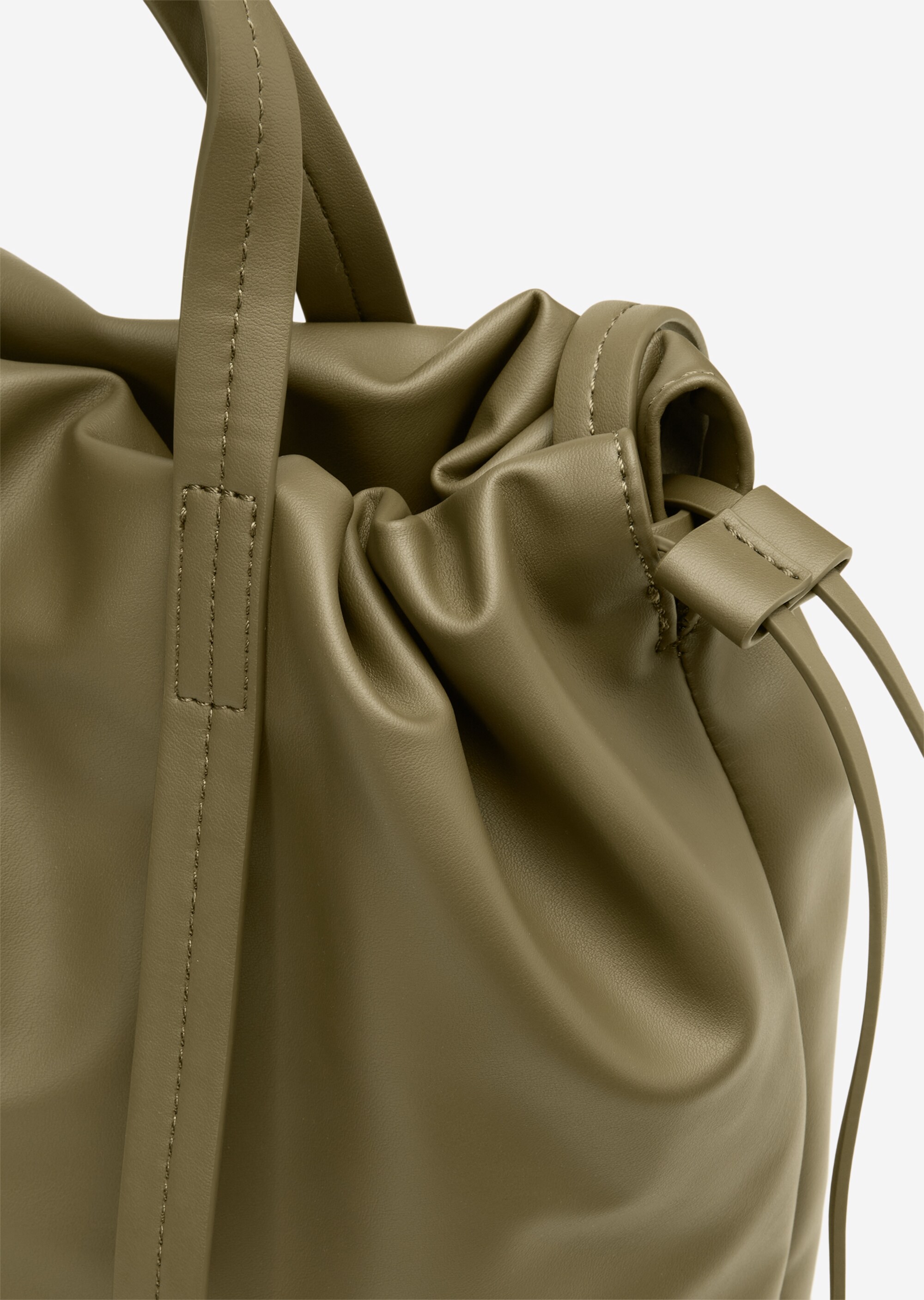 Shopper small aus einer Lederalternative aus recyceltem Polyester