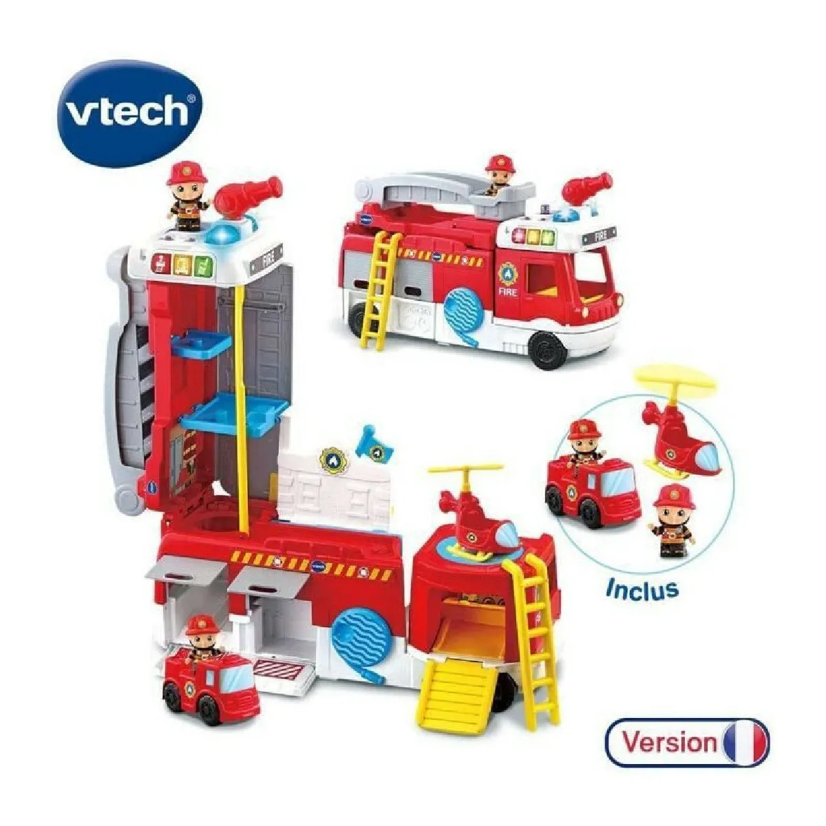 VTech Tut Tut Copains - Super Camion Caserne de Pompiers