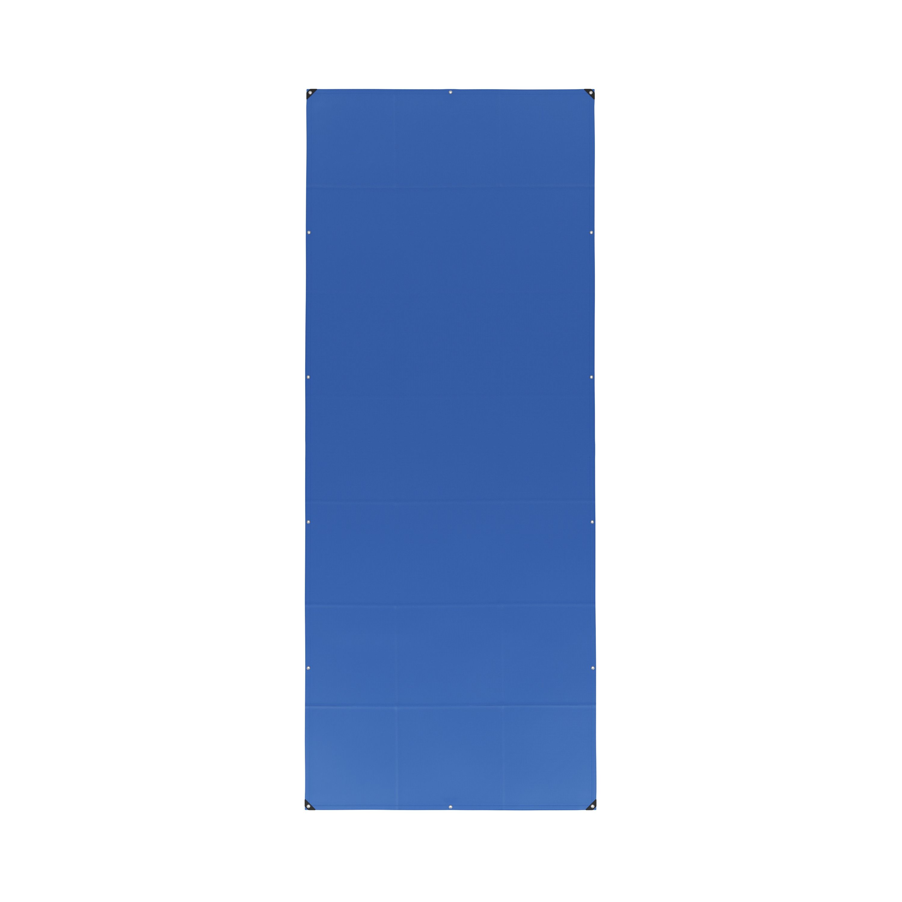 Abdeckplane PVC 450g/m2 blau 2 x 5 m