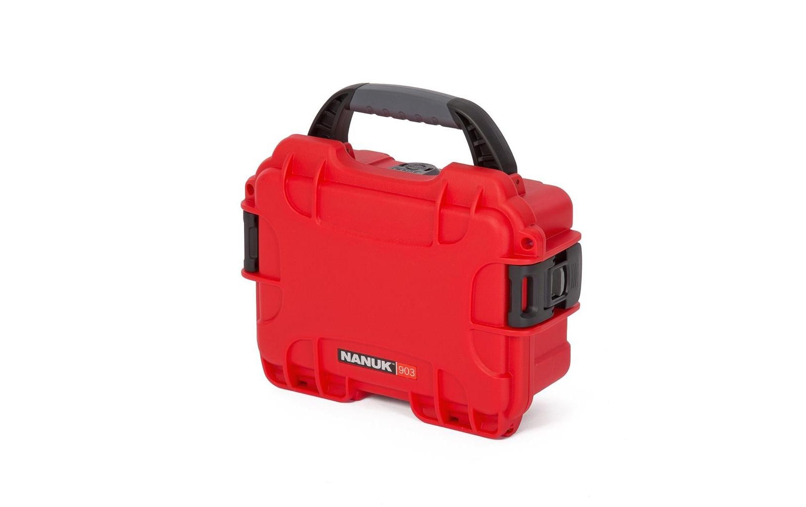 Koffer 903 Rot - leerLeichter, wasserdichter und robuster Hartschalenkoffer