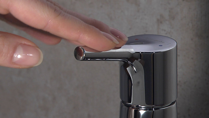 Mitigeur lavabo avec tirette et vidage Hansgrohe Talis S ComfortZone 190 surface chromé