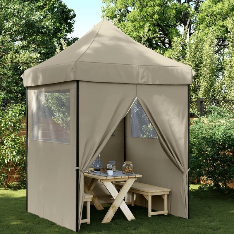 Partytent - Inklapbaar - Oxford Stof - Grijs