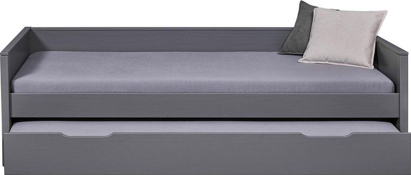 Dream The Future - Uitschuifbed - Antraciet - 90 x 200 cm - 100% Melaminecoating